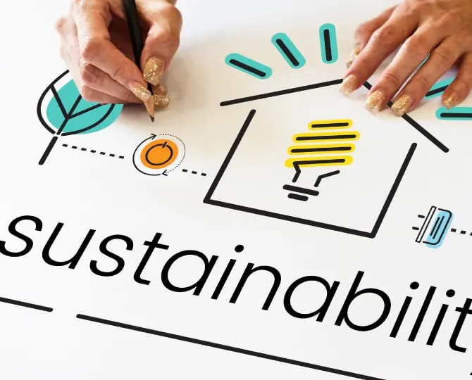 画像：環境配慮型サービス・製品の提供